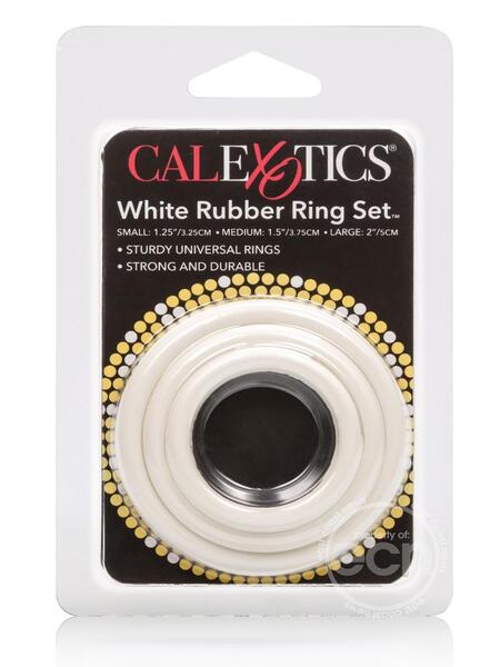 RUBBER COCK RINGS ( 3 PACK )