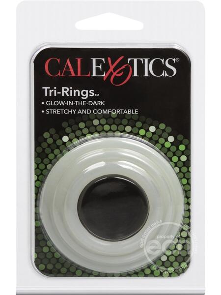 TRI-RINGS COCK RING SET ( 3 PIECE SET )