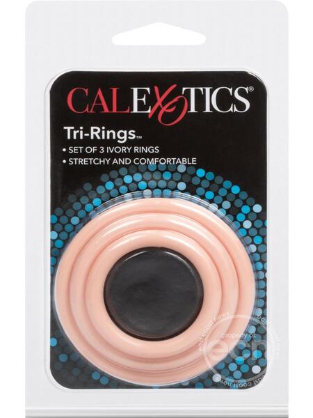 TRI-RINGS COCK RING SET ( 3 PIECE SET )