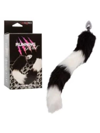 RUNNING WILD BLACK & WHITE TAIL