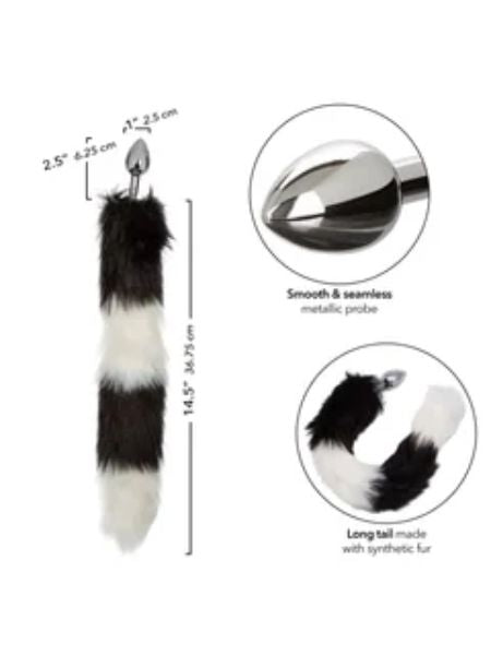 RUNNING WILD BLACK & WHITE TAIL