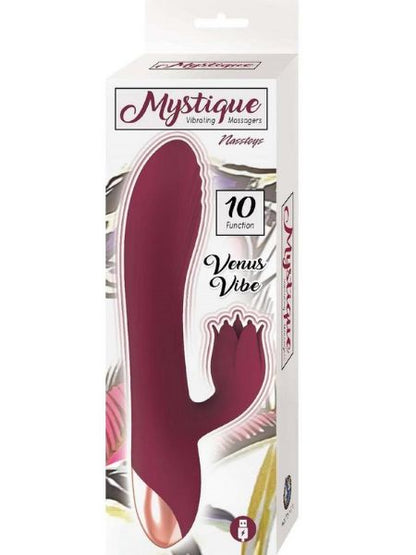 RECHARGEABLE SILICONE VIBRATOR