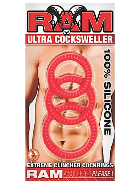 RAM ULTRA COCKWELLER SILICONE COCK RINGS