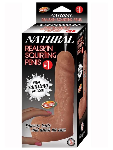 NATURAL REALSKIN SQUIRTING PENIS # 1