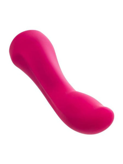 RECHAGEABLE SILICONE G - SPOT VIBRATOR - PINK