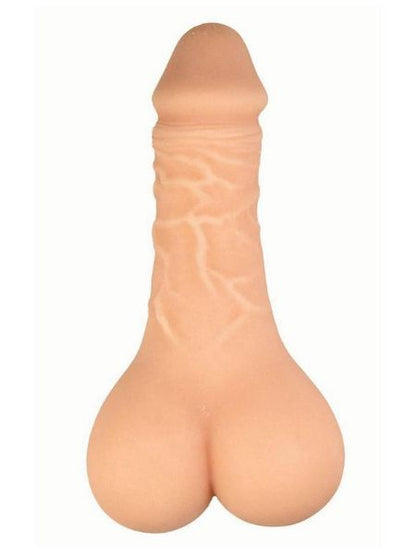 SELF-LUBRICATING MASTURBATOR AND PENIS SLEEVE 9 INC - VANILLA