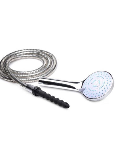 CLEANSTREAM SHOWER HEAD WITH SILICONE NOZZLE - SILVER