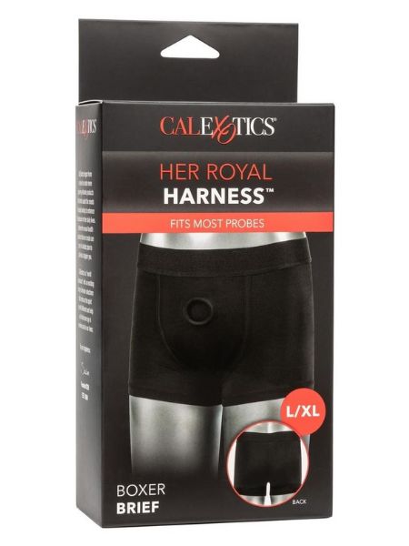 HARNESS BOXER BRIEF - LARGE/XLARGE - BLACK