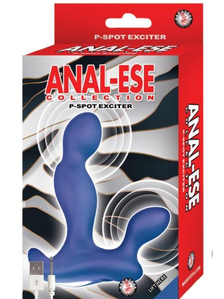 RECHARGEABLE SILICONE P-SPOT PROSTATE STIMULATOR