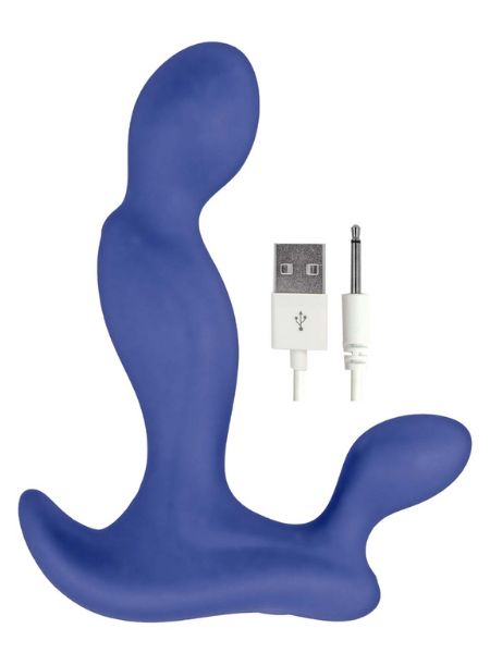 RECHARGEABLE SILICONE P-SPOT PROSTATE STIMULATOR