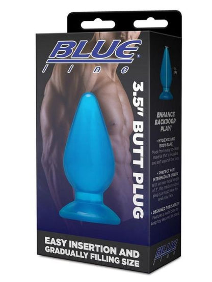 BLUE LINE BUTT PLUG - BLUE