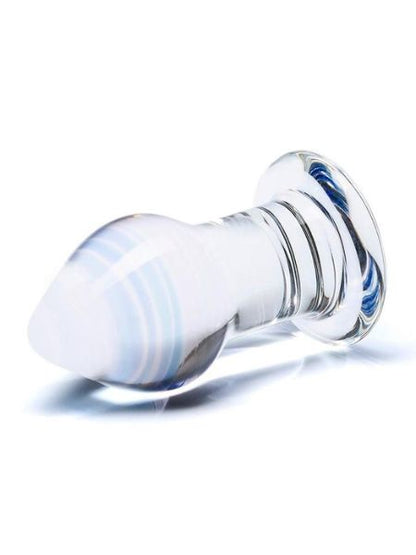 GLAS AMETHYST RAIN BUTT PLUG