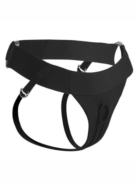 JOCK STYLE ADJUSTABLE STRAP-ON HARNESS