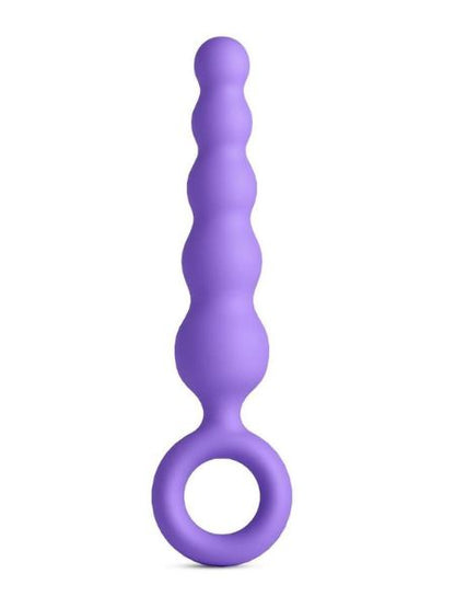 SLIP SILICONE ANAL PLUG - PURPLE