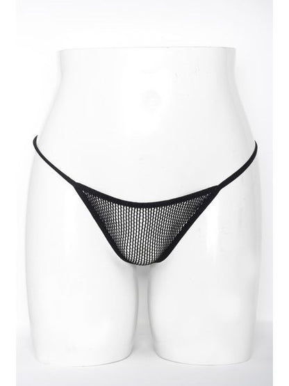 LADY'S FISHNET G - STRING - BLACK