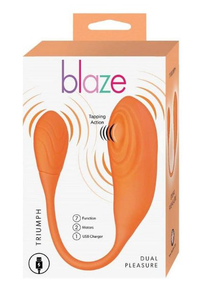 RECHARGEABLE SILICONE DUAL VIBRATOR