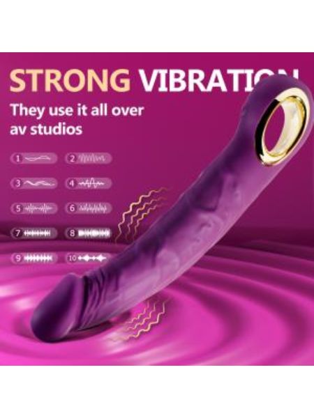 G-SPOT RECHARGEABLE  VIBRATOR WATERPROOF  - PURPLE