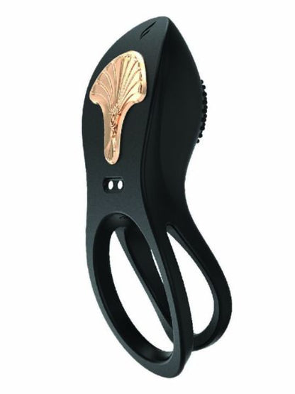 GOLD GLAM COCKRING-BLACK