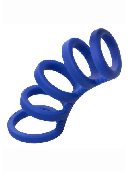 SILICONE COCK CAGE - BLUE