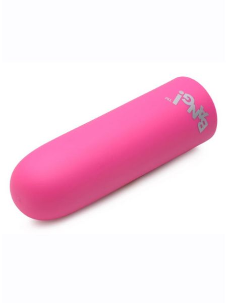 RECHARGEABLE VIBRATING SILICONE BULLET - 10X