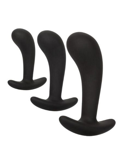 SILICONE PROSTATE KIT - BLACK