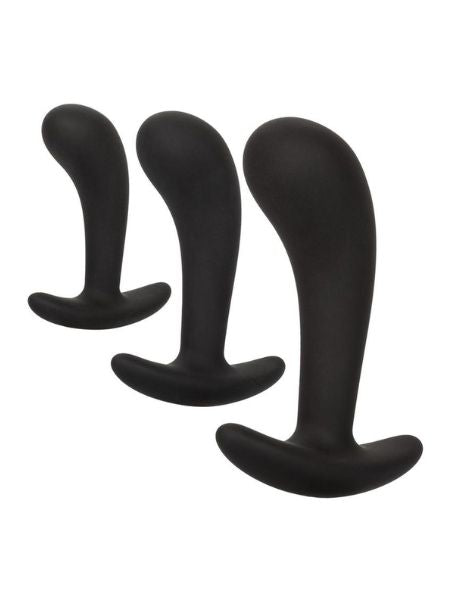 SILICONE PROSTATE KIT - BLACK