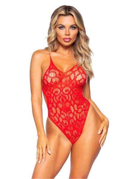 STRAPPY BACK LACE TEDDY