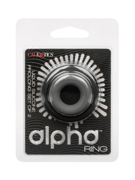 SIILICONE PROLONG COCK RING ( 2 PIECE SET ) - ASSORTED