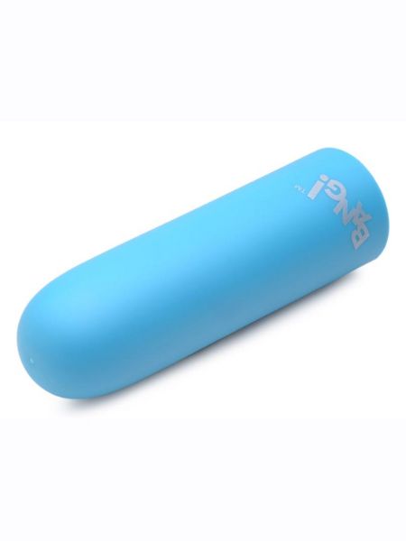 RECHARGEABLE VIBRATING SILICONE BULLET - 10X