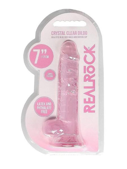 REALROCK SKIN REALISTIC DILDO WITH BALLS - 7 INCH