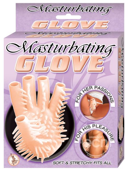 MASTURBATING HAND GLOVE - VANILLA