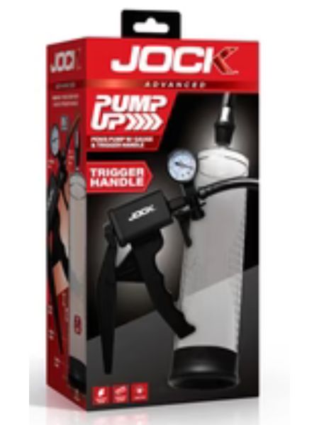 PENIS PUMP W/ GAUGE & TRIGGER HANDLE PUMP UP