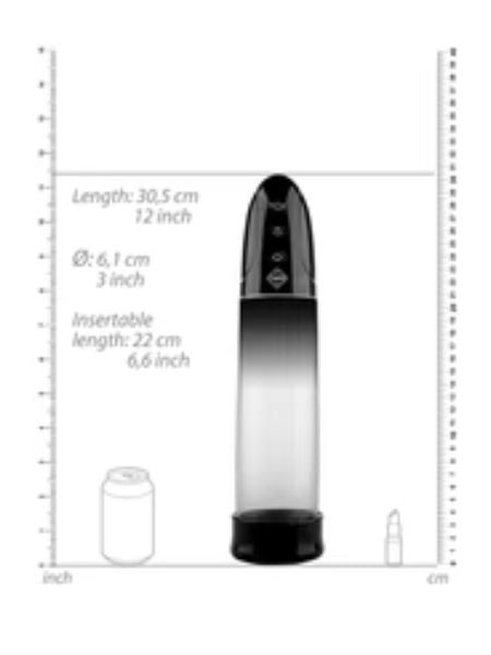 AUTOMATIC RECHARGEABLE LUV PUMP - BLACK