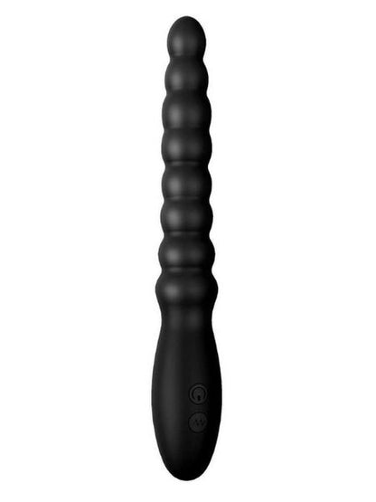 MAGIC WAND RECHARGEABLE SILICONE ANAL VIBRATOR - BLACK