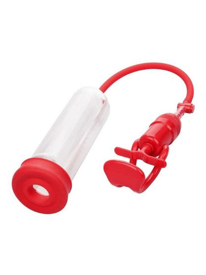 MAGNIFIED PUMP - CLEAR/RED