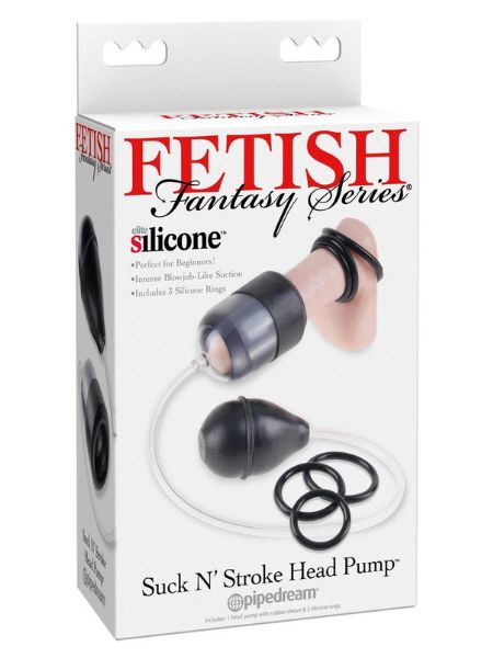 SUCK N'STROKE HEAD PUMP - BLACK