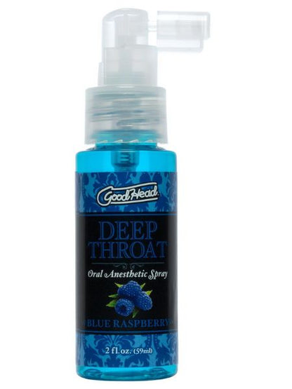 DEEP THROAT ORAL ANESTHETIC SPRAY BLUE RASPBERRY