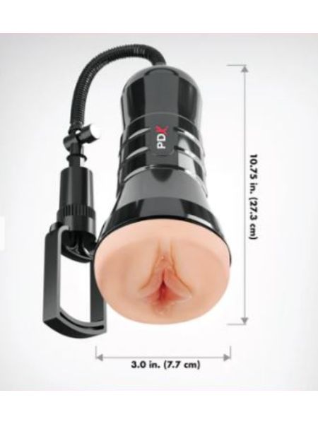 WET PUSSIES SUPER SUCKER STROKER - VANILLA
