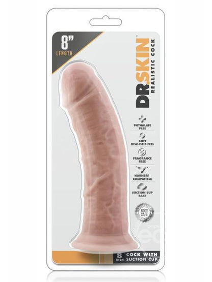 DILDO WITH SUCTION CUP 8 INCH