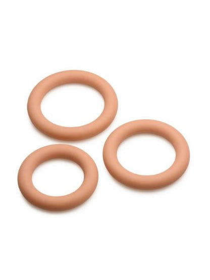 SILICONE COCK RING SET 3 PCS