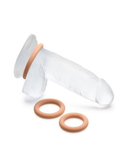 SILICONE COCK RING SET 3 PCS