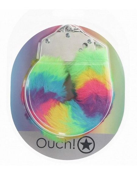 CLASSIC FLUFFY HANDCUFFS - MULTICOLOR