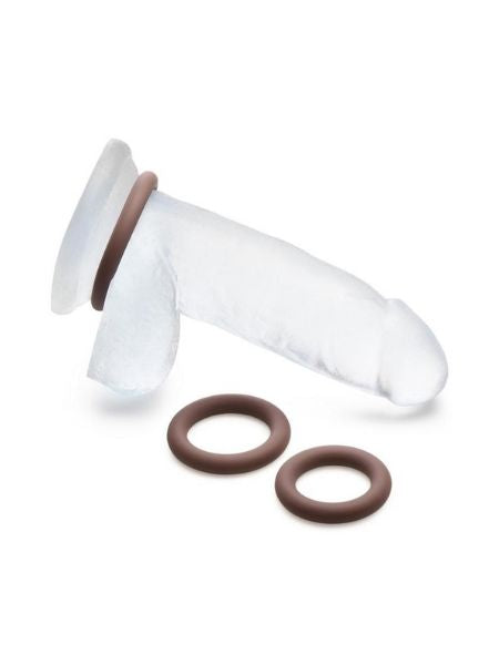 SILICONE COCK RING SET 3 PCS