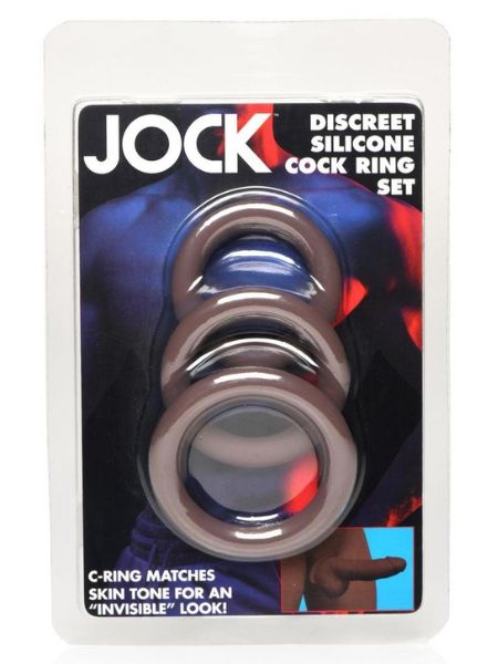 SILICONE COCK RING SET 3 PCS