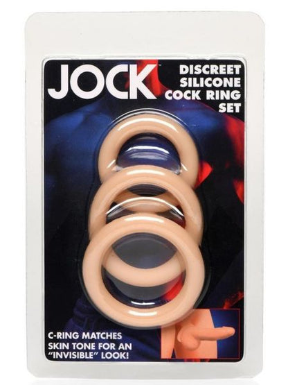 SILICONE COCK RING SET 3 PCS