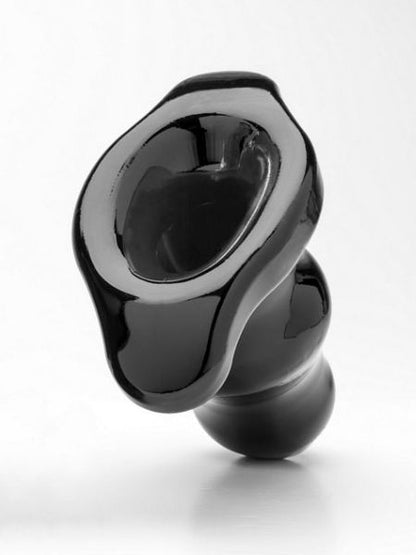 D-TUNNEL PLUG MEDIUM BLACK  - TOP OPEN