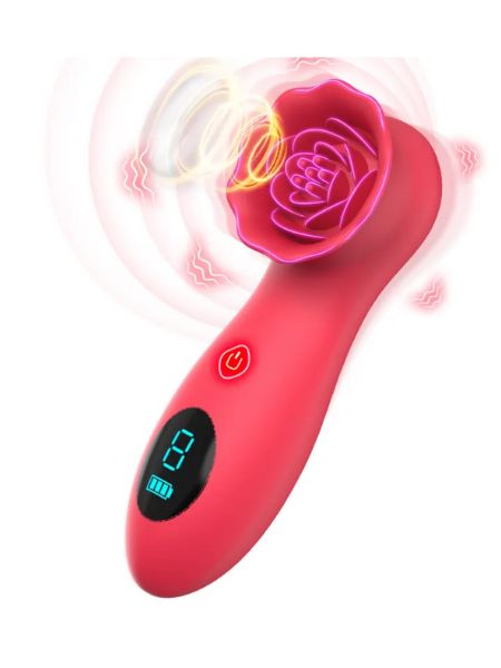 ROSE VIBRATOR FOR WOMEN G SPOT AND CLITORIES