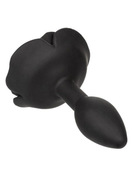 FORBIDDEN SMALL ROSE ANAL PLUG - BLACK