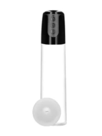 AUTOMATIC CYBER PUMP W/ MASTURB SLEEVE - TRANSP