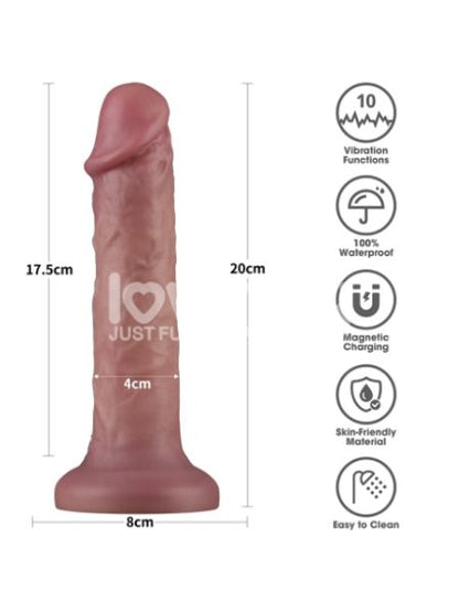 VIBRATING DUAL DENSITY DONG - 8 INCH